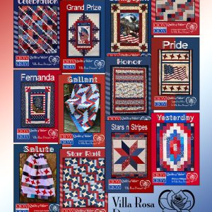 12 Quilts of Valor Pattern Pack by Villa Rosa Designs