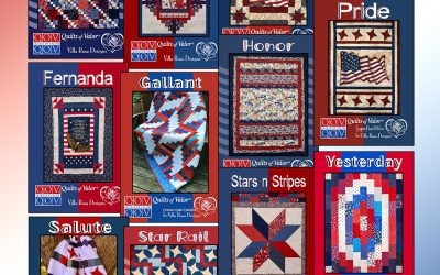 QOVF Shop: Villa Rosa Designs 12 Quilts of Valor pattern packs